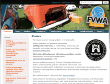 Tablet Screenshot of fvwa.fi